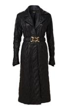 Moda Operandi Dodo Bar Or Sally Belted Quilted Leather Coat