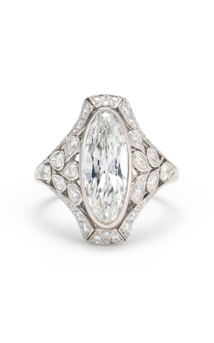 Moda Operandi Mcteigue & Mcclelland Flora Navette Ring Size: 4.5