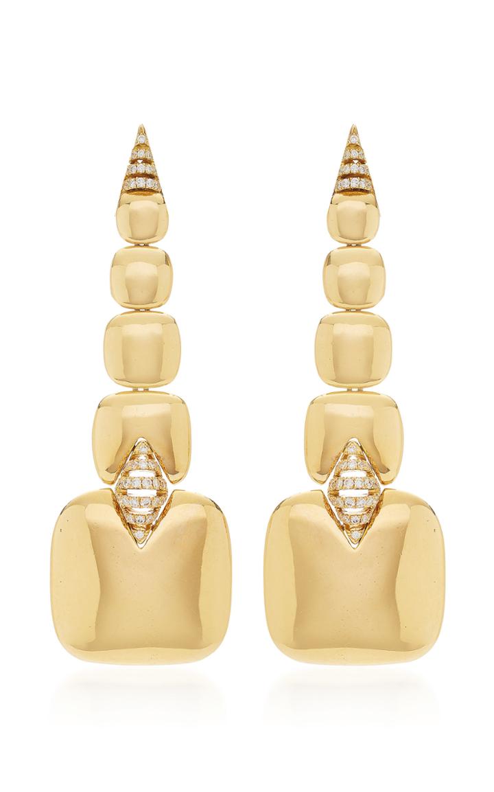 Nikos Koulis Bold Drop Earrings
