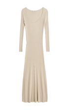 Moda Operandi By Malene Birger Frerea Ribbed-knit Maxi Dress