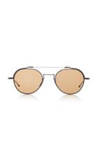 Thom Browne Sun Round-frame Metal Sunglasses