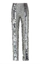 Alberta Ferretti Embellished Straight-leg Sequin Pants