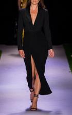 Moda Operandi Brandon Maxwell Front-slit Crepe-jersey Dress Size: 0