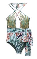 Moda Operandi Patbo Eden Hand-beaded One Piece Size: Xs
