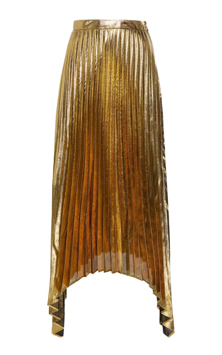 Altuzarra Freya Asymmetric Lurex Skirt