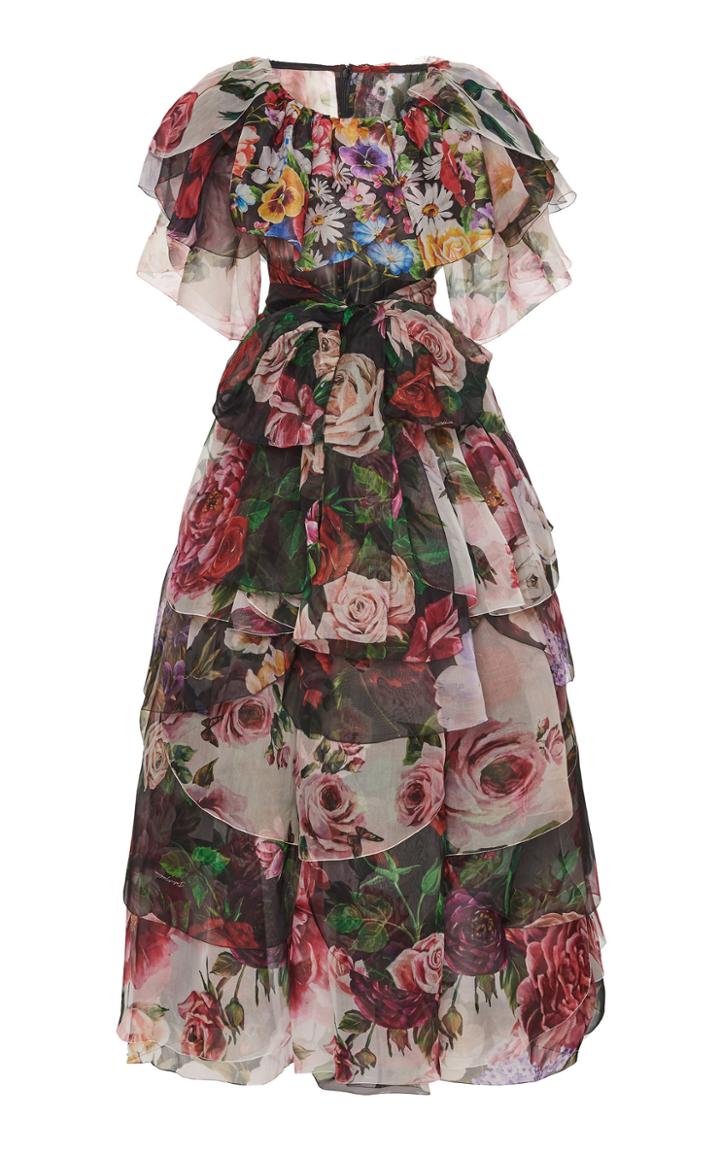 Dolce & Gabbana Layered Organza Dress