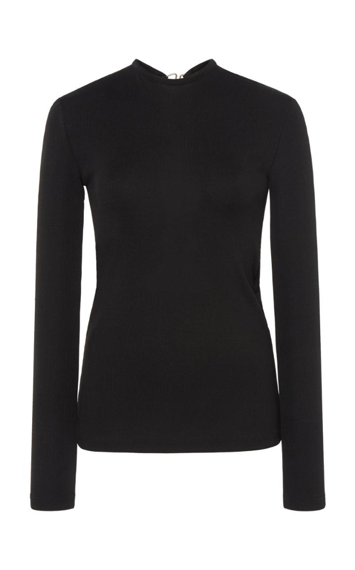 Moda Operandi Christopher Esber Orbit Ruched Long Sleeve Top Size: 6