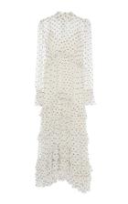 Zimmermann Zippy Polka Dot Silk Dress