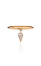 Eva Fehren Ezzat 18k Rose Gold And Diamond Ring Size: 6