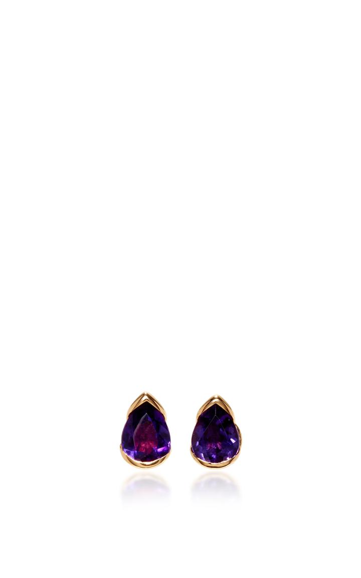 Fernando Jorge Bloom Large Amethyst Studs