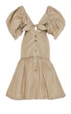 Moda Operandi By Efrain Mogollon Cayetana Silk-taffeta Midi Dress Size: 0