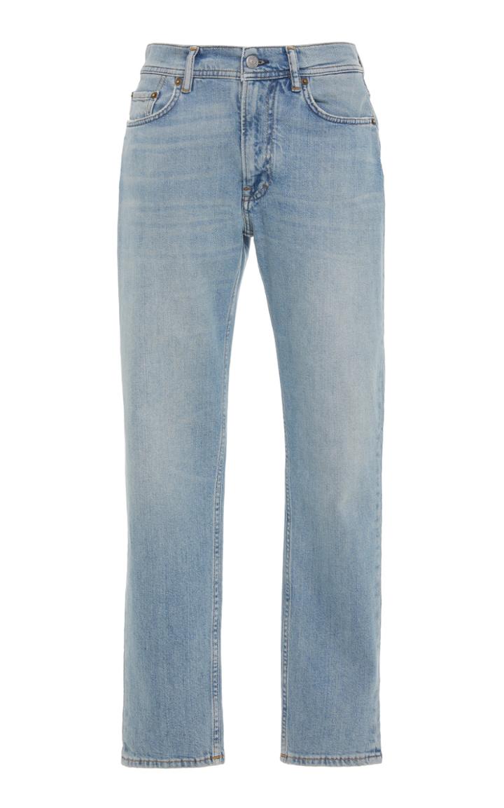 Acne Studios Melk High-rise Cropped Slim-leg Jeans