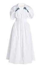 Moda Operandi By Any Other Name Shirred Poplin Tea Dress
