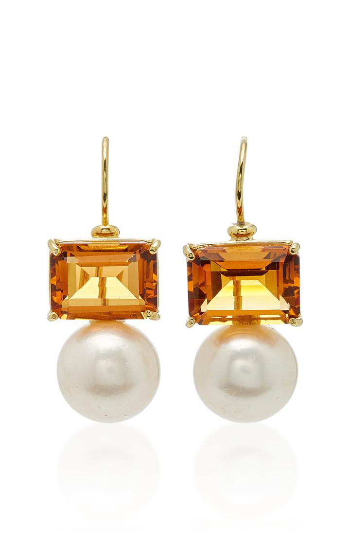 Grazia & Marica Vozza Monachina Citrine Earrings