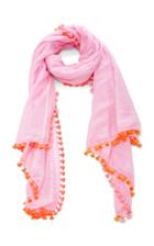 Matta Fluo Tasseled Cotton And Silk-blend Sarong