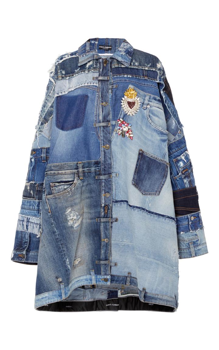 Dolce & Gabbana Patchwork Denim Jacket