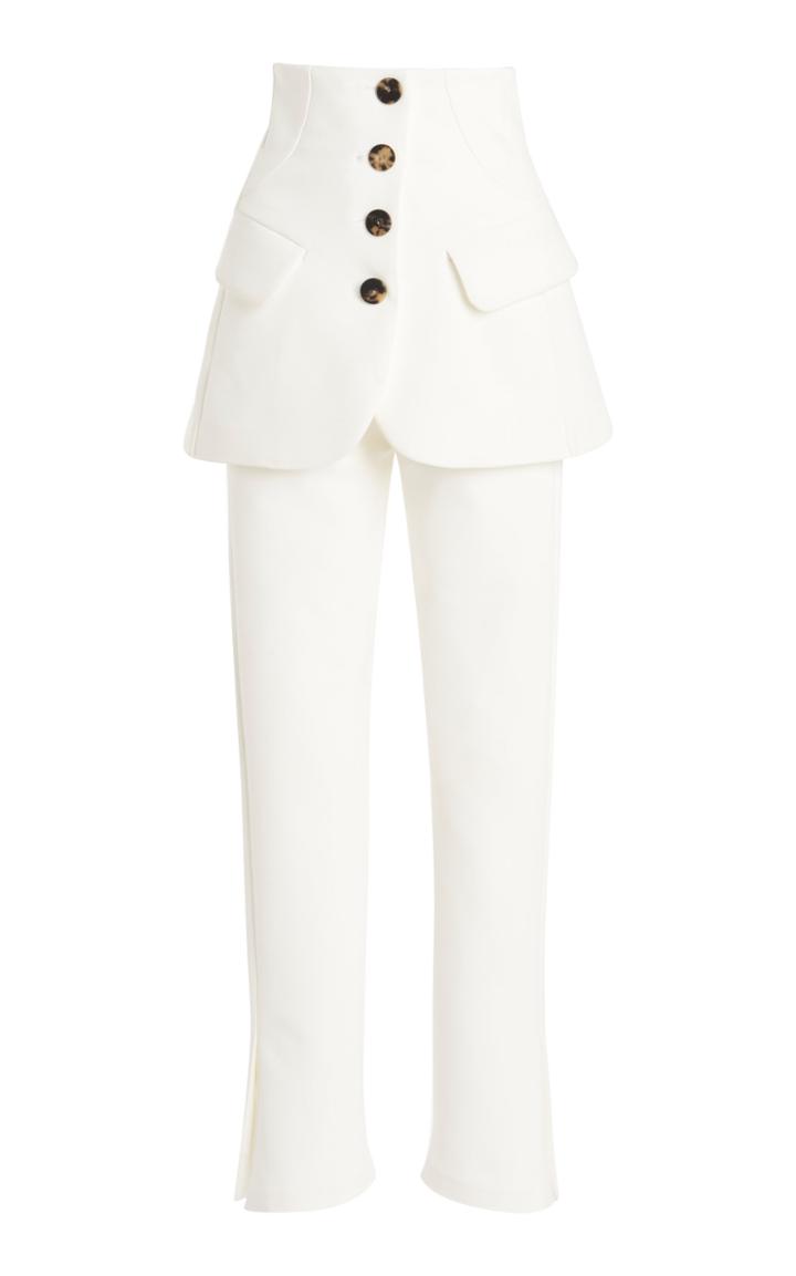 Moda Operandi A.w.a.k.e. Mode Basque Detailed Slim Trouser