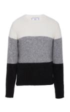 Ami Colorblock Wool-blend Sweater