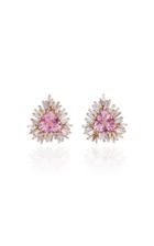 Suzanne Kalan One Of A Kind Triangle Morganite Earrings