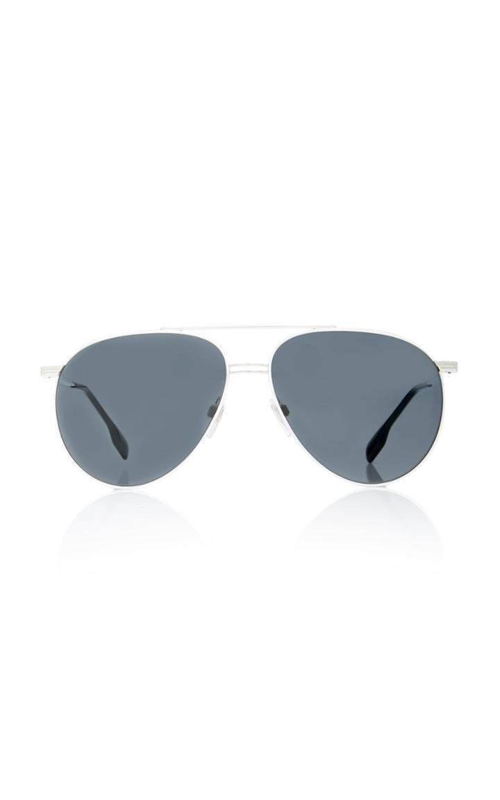 Burberry Aviator-style Metal Sunglasses