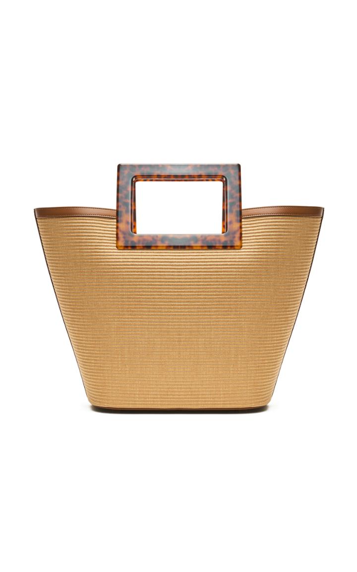 Marina Raphael Riviera Raffia Tote