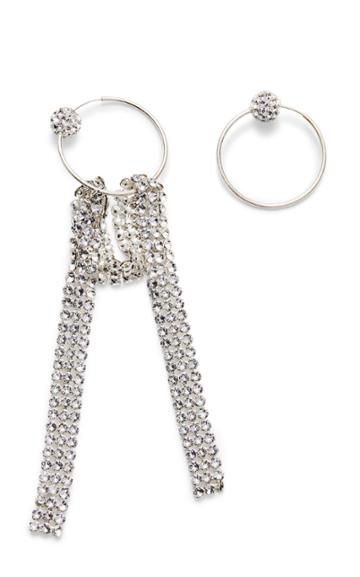 Magda Butrym Silver Eustoma Earrings