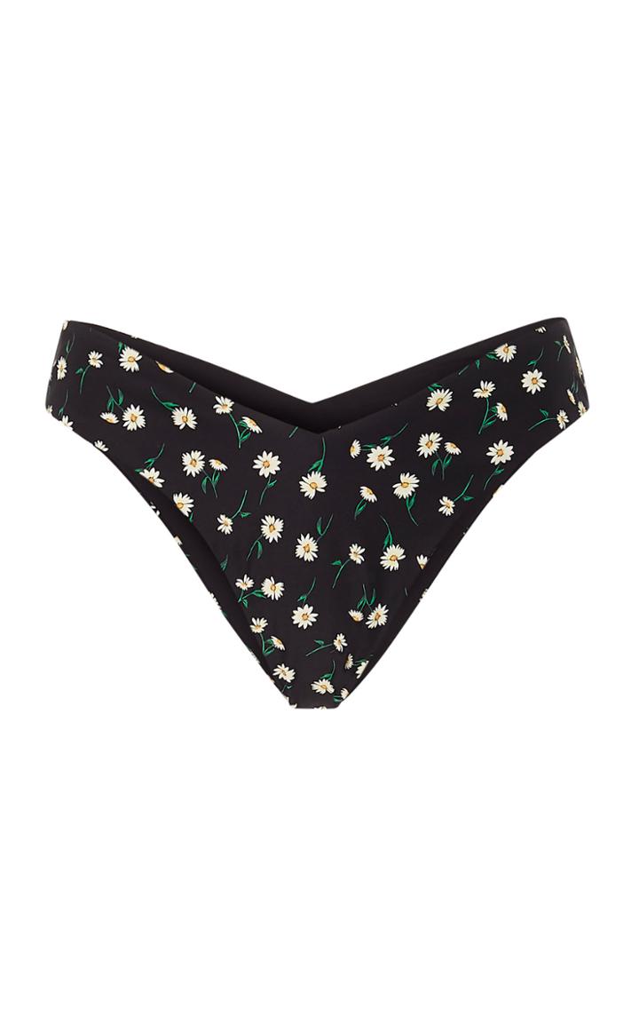 Onia Delilah Floral-print Bikini Bottom