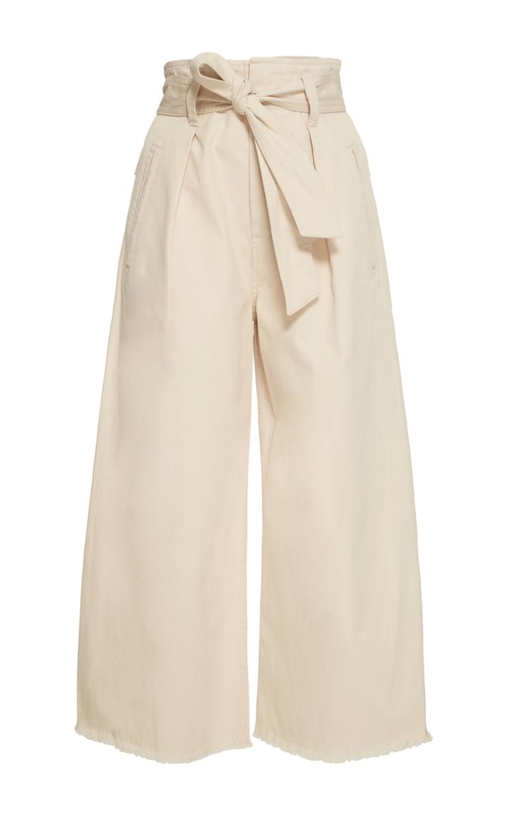Isabel Marant Toile Odea Cropped Wide Leg Pants