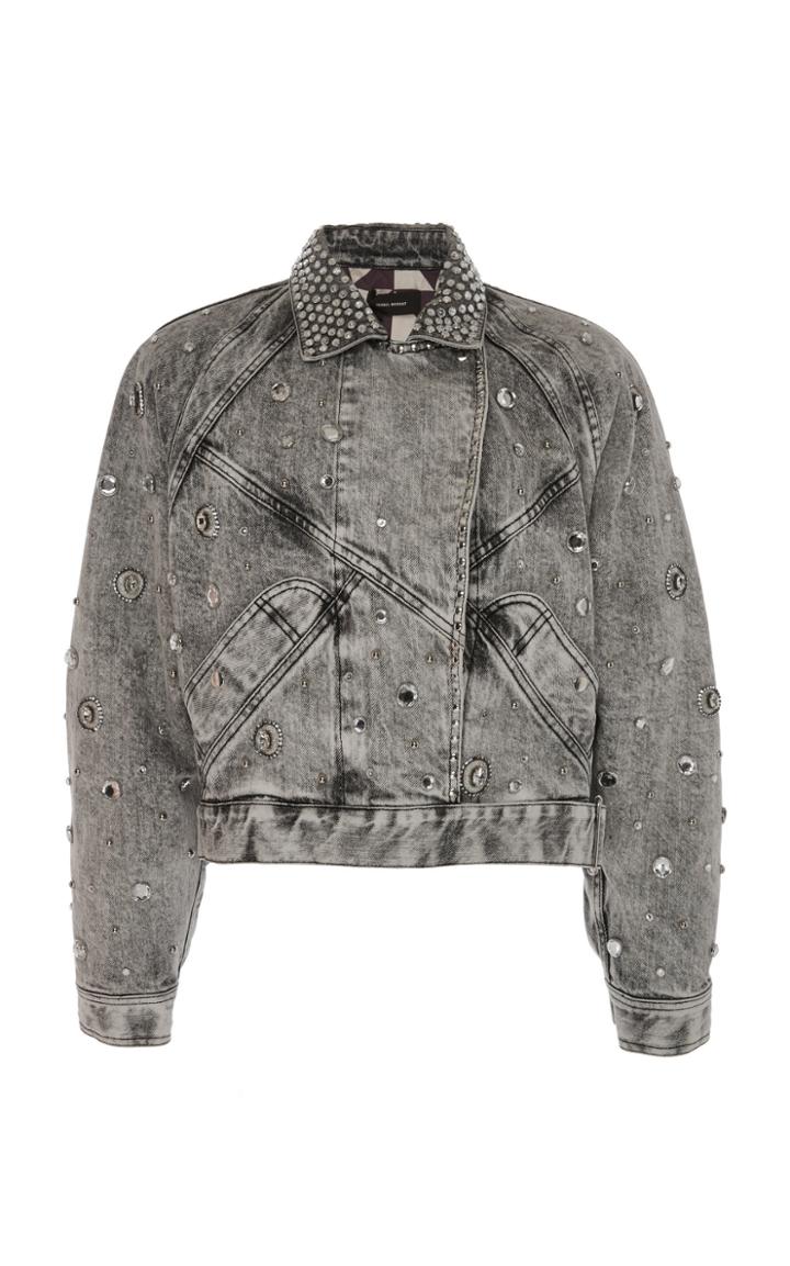Isabel Marant Ria Embellished Denim Jacket