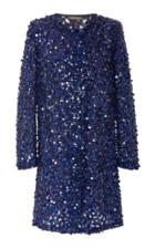 Zac Posen Sequined Knee Length Jacket