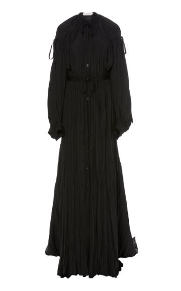 Unttld Evelyn Crepe Gown
