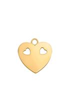 Mks Jewellery Keepsakes Little Heart 18k Yellow Gold Charm