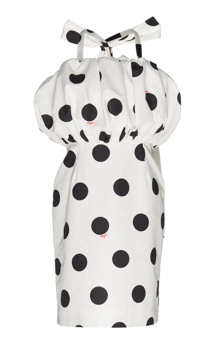 Msgm Halter Mini Dress