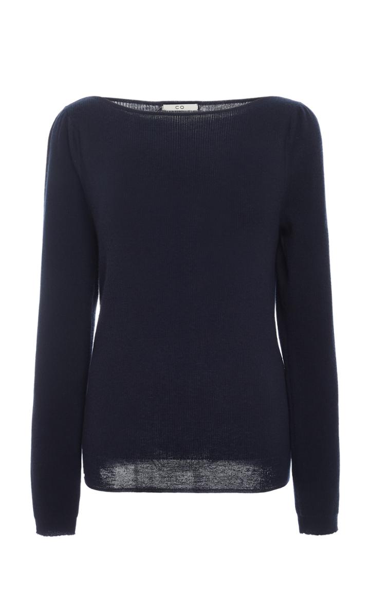 Co Long Sleeve Boatneck Sweater