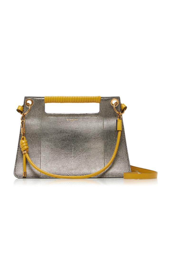 Givenchy Whip Medium Karung And Leather Shoulder Bag