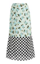 Moda Operandi Erdem Vaughan Dual-print Skirt