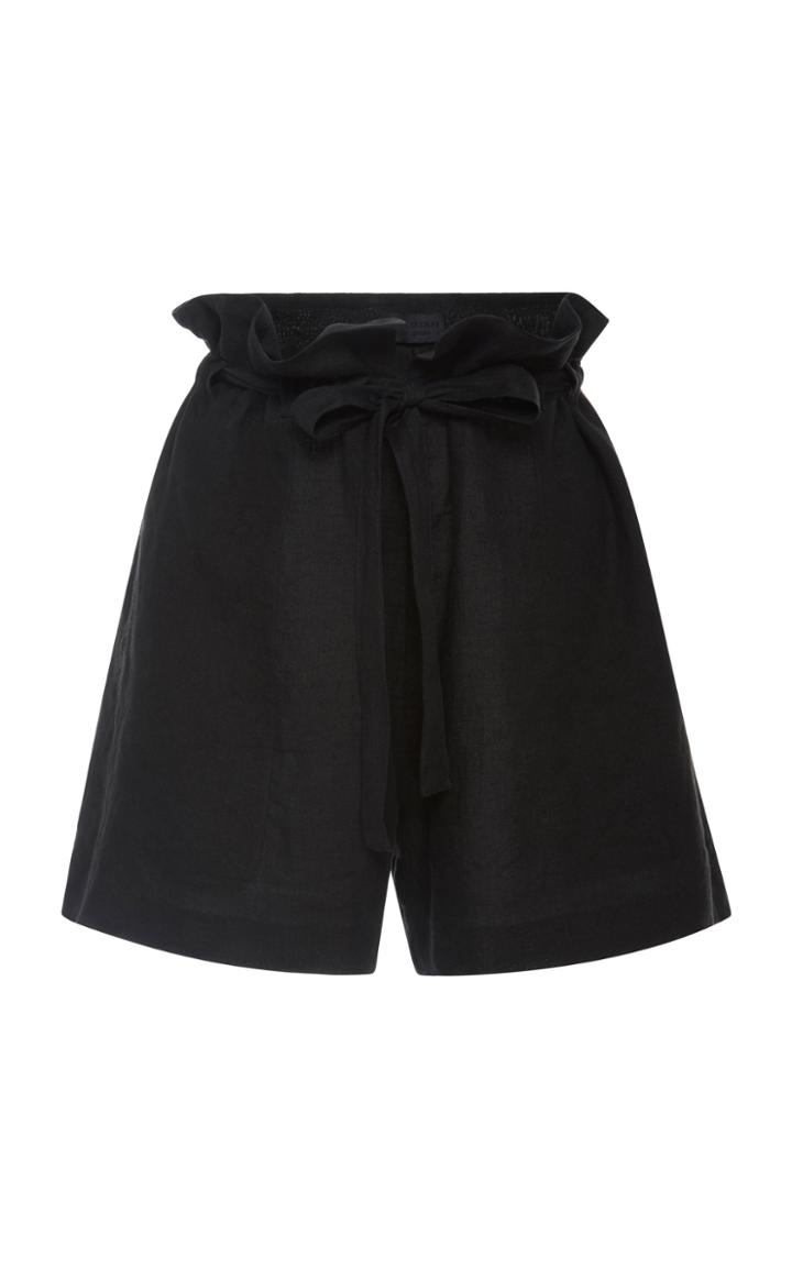 Nili Lotan Mora Linen Shorts
