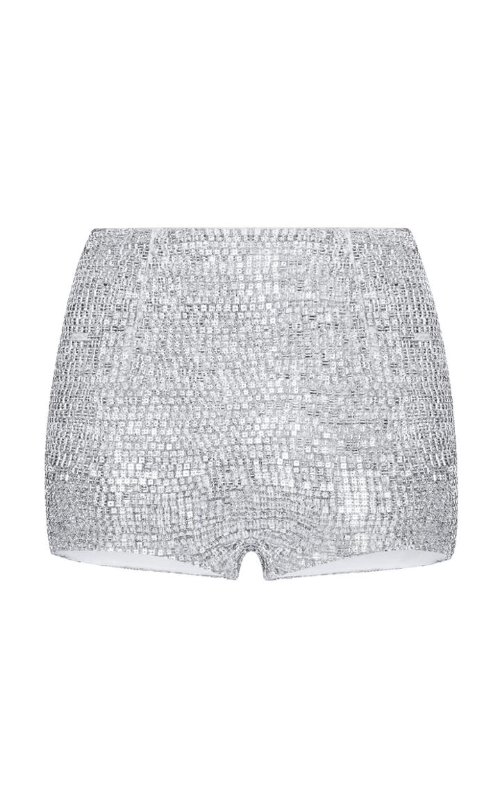 Moda Operandi Sahroo Cosmos Diamond Shorts Size: Xs