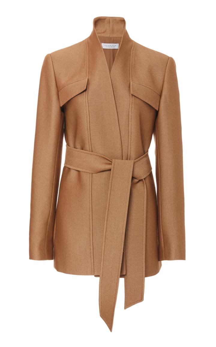 Moda Operandi Gabriela Hearst Proteus Wool-silk Blend Blazer Size: 36
