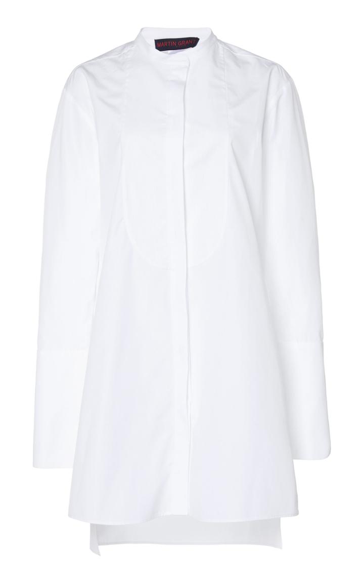 Martin Grant Long-sleeve Cotton Top