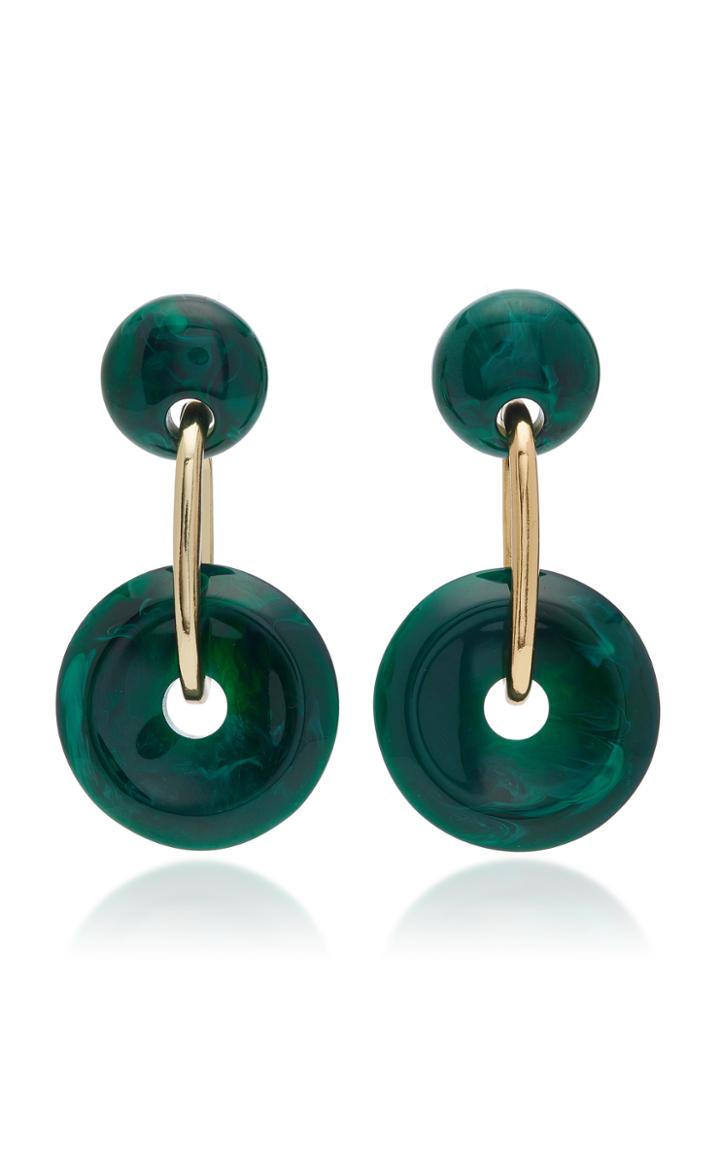 Gas Bijoux Amalfi 24k Gold-plated Acetate Earrings