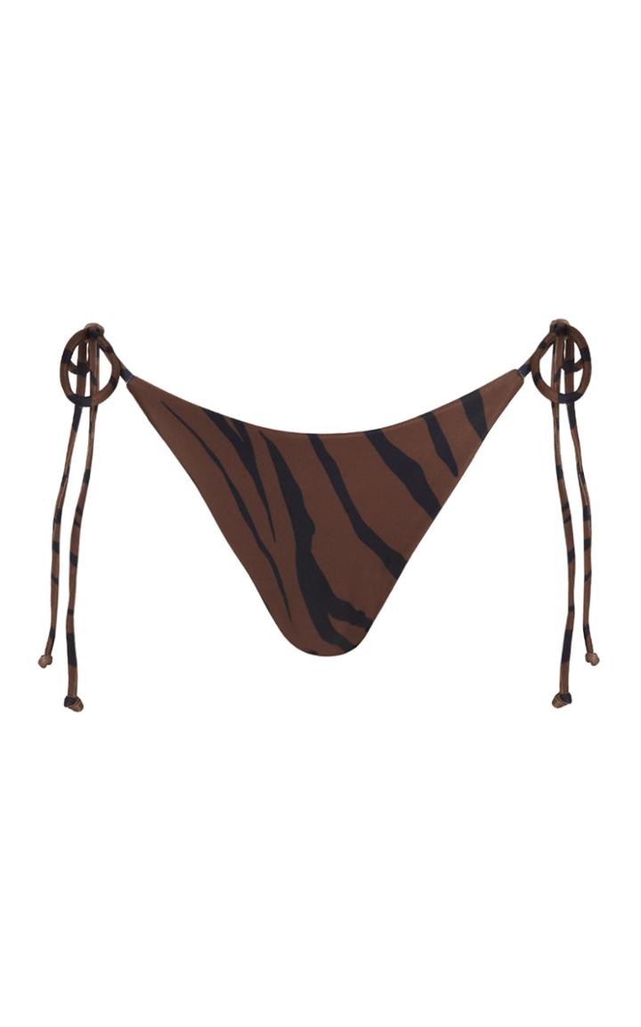 Moda Operandi Faithfull The Brand Colva Tiger-print String Bikini Bottom