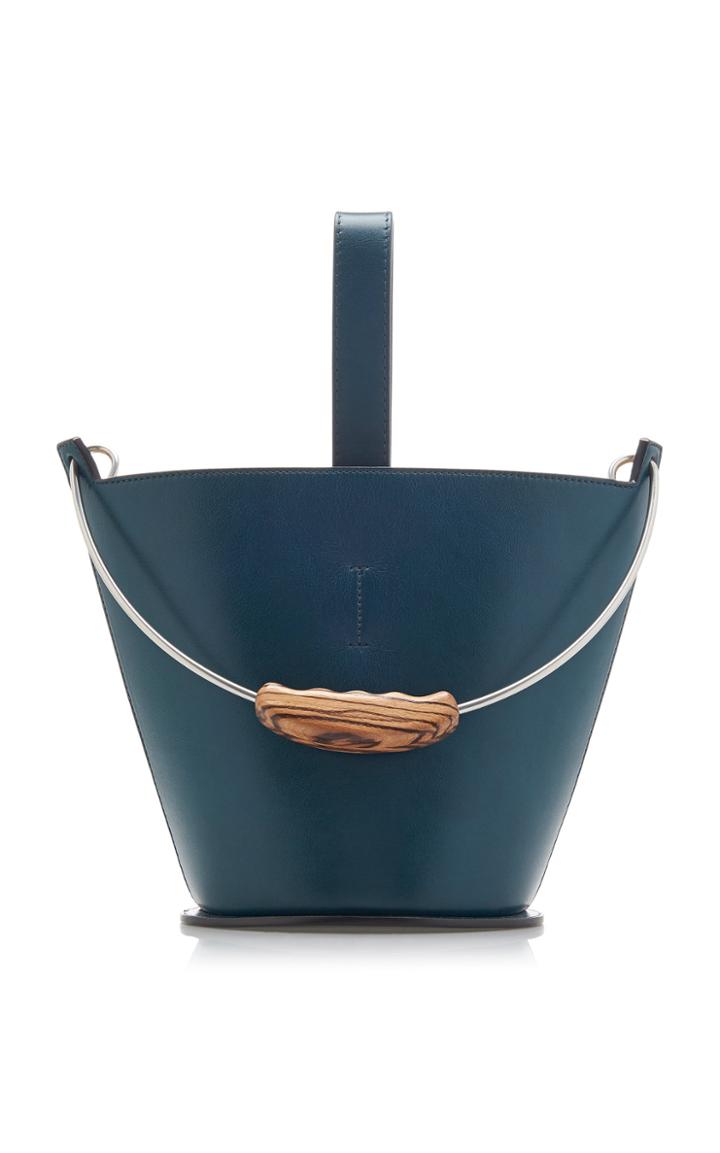 Moda Operandi Marni Cumaru Small Leather Bucket Bag