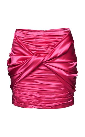Moda Operandi Magda Butrym Silk-blend Mini Skirt