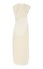 Moda Operandi The Row Yokoto Draped Crepe Midi Dress Size: 2