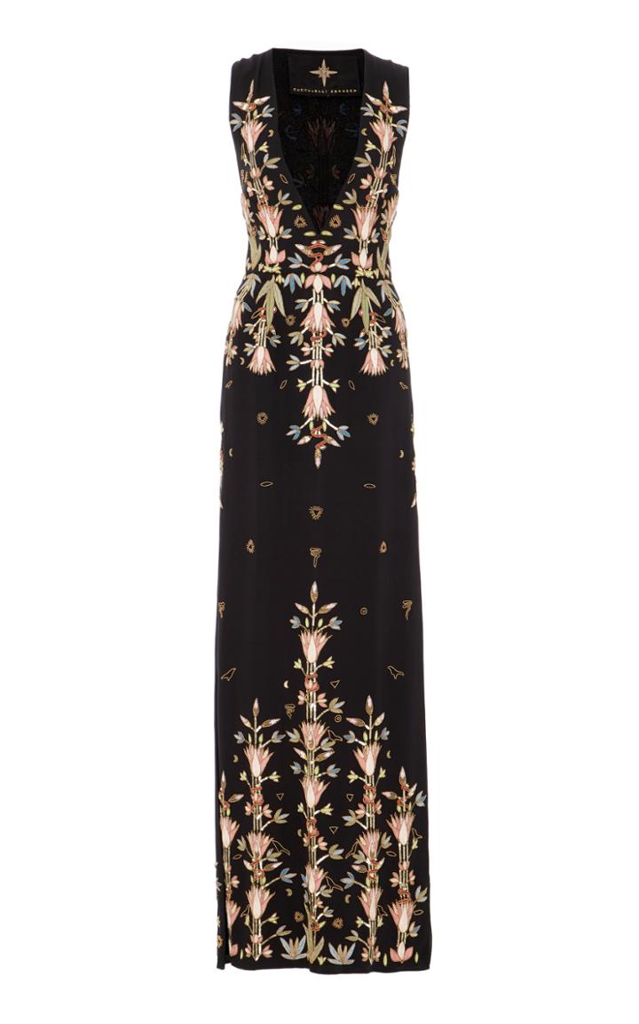 Cucculelli Shaheen Deco Sleeveless Gown