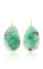 Annette Ferdinandsen M'o Exclusive: One-of-a-kind Emerald Tropical Wing Earring