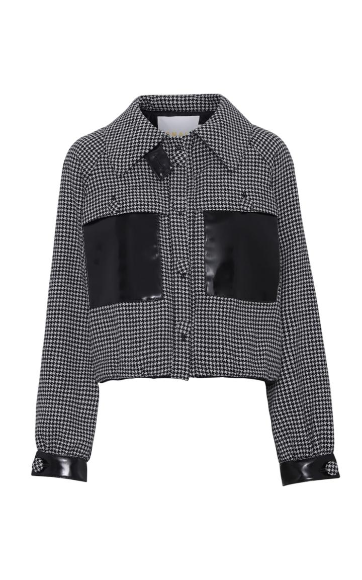 Moda Operandi Remain Odette Printed Wool-blend Jacket