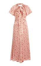 Moda Operandi Silvia Tcherassi Eduina Printed Silk Midi Dress