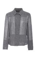 Akris Short Linen Crpe Mlange Jacket